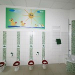 Sanitärraum der „Kleinen Gruppe“ (U3) im Spielhaus 1 